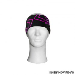 pannband oxdog shiny headband black/pink (bild)