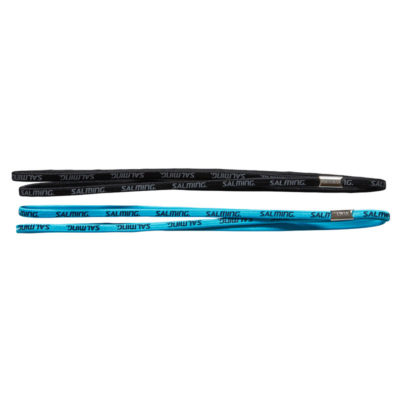 Salming Twin Hairband 2-pack Danube Blue/Black (bild)